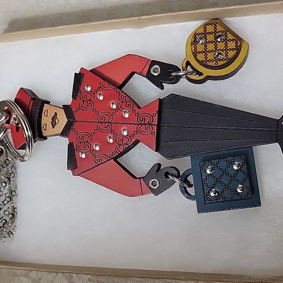 Gucci Accessories - GUCCI BELLMAN NWOT BAG CHARM KEYCHAIN RARE